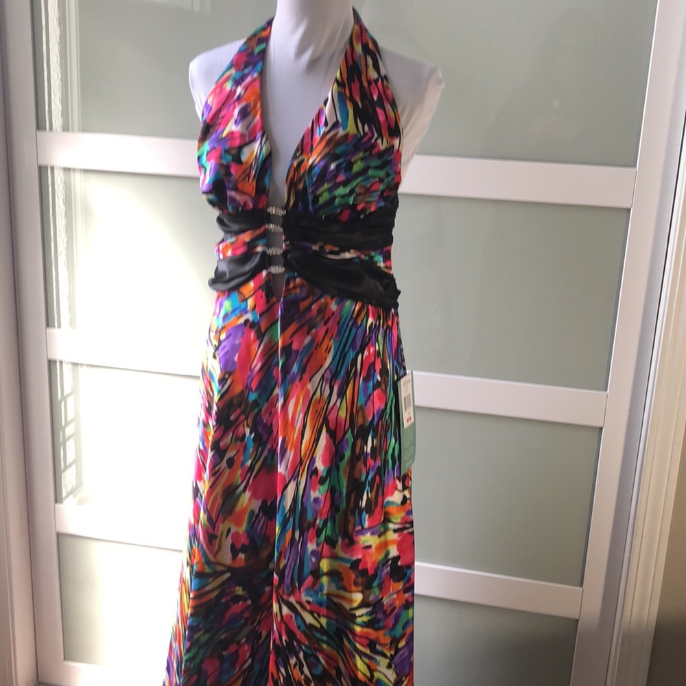 Multi-Color Maxi Dress